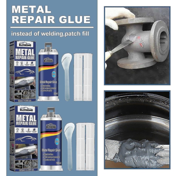 Magic Welding Super Glue Repair Iron Steel Metal Ab Teollinen liimavalu（50ml）