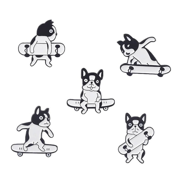 GHYT Söta emalj-pins för ryggsäckar, anime-tecknade pins för jacka, pins-set för kläder, väskor, jackor, accessoarer, DIY-hantverk pins-set.