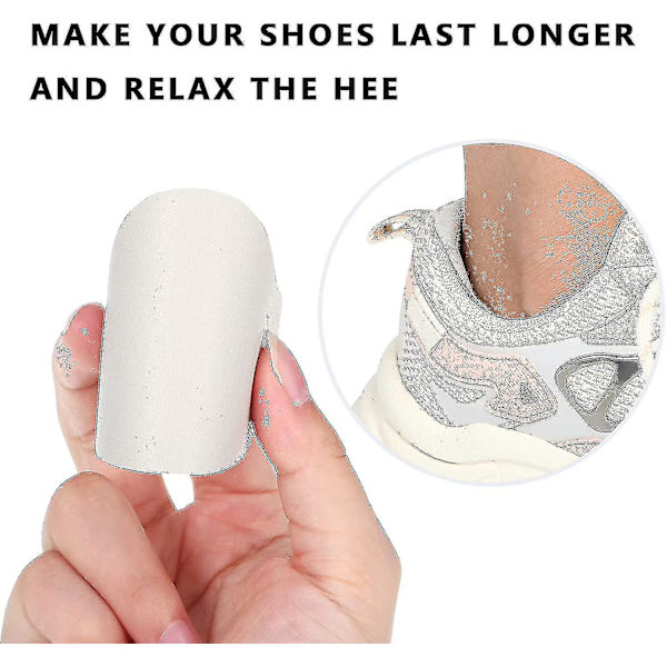 8 Par Skor Häl Reparationslapp Kit Skor Sneaker Hål Reparationslapp Självhäftande Skor Häl