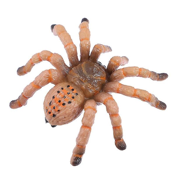 Edderkopp Svart Edderkopp Simulering Insekt Solid Modell Barn Vanskelige skumle rekvisitter