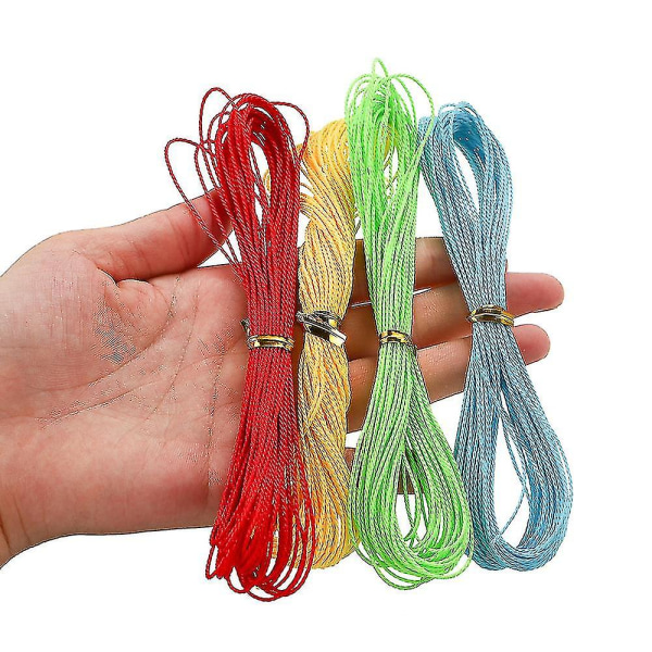 38 farver bomuldsstrengperletråd (10m/parti)