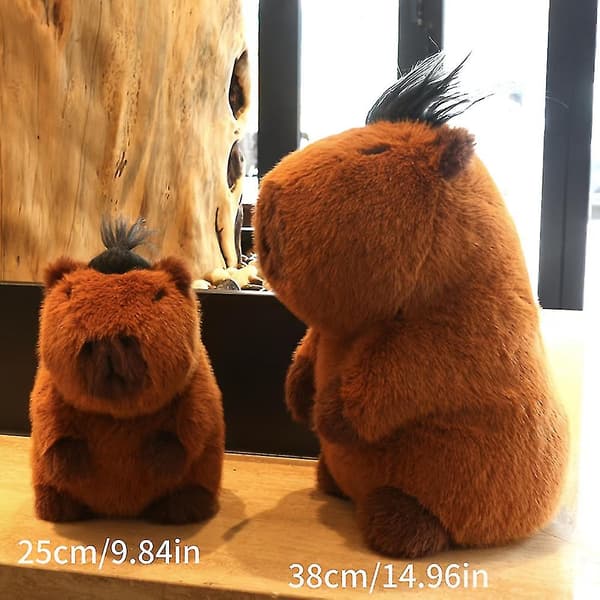 Gosedjur Capybara Dock Capybara Plyschdocka Sovkudde