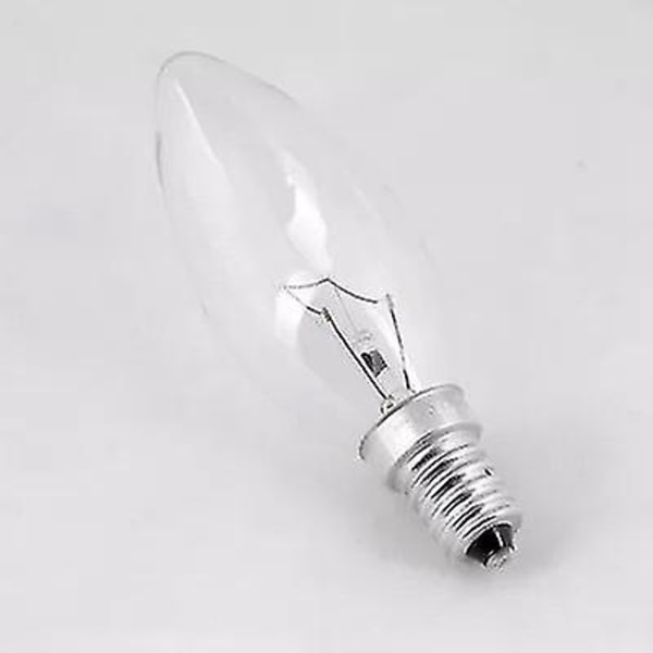 12x 25w E14 kynttilälamppu kirkas valkoinen klassinen hehkulamppu