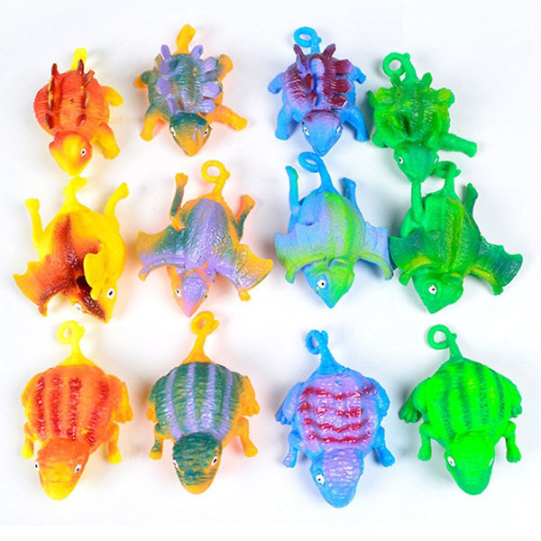 Roliga blåsande dinosaurieballonger Nyhetsleksaker, uppblåsbara djurleksaker Pressballonger