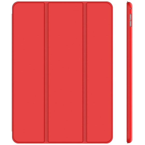 Beskyttelsesveske for iPad Pro 12,9 tommers deksel med blyantholder (RØD)