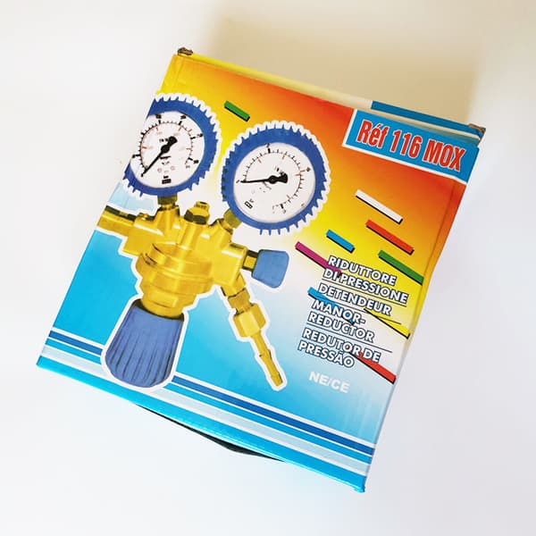 Tryckreducer Argon/co2 Inert Gas Tryckregulator Till Mig/mag Svetsenhet