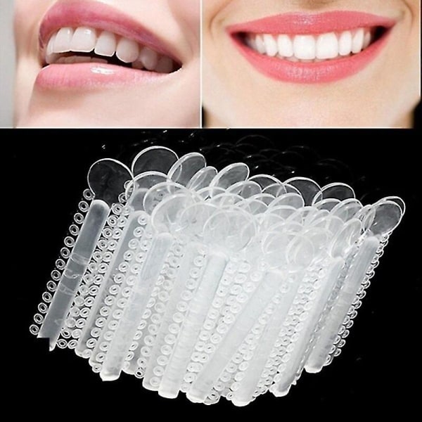 20/40 kappaletta mustaa, läpinäkyvää, moniväristä hampaiden ortodontista sidontahihnaa, elastinen kuminauhatyökalu (läpinäkyvä)