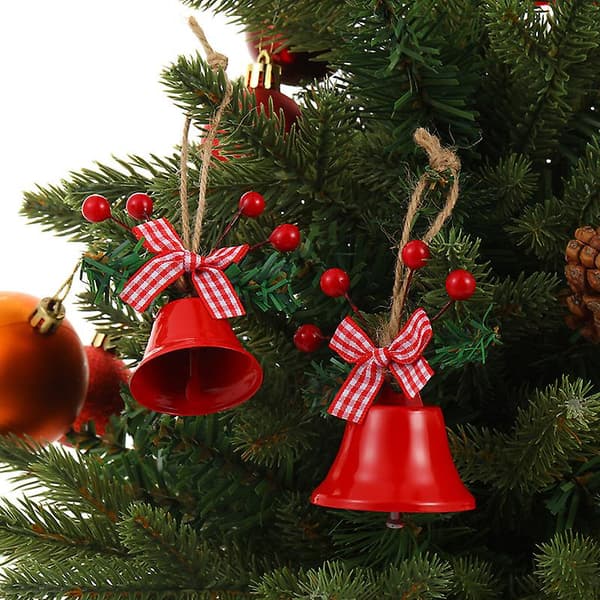 4-pack Jingle Bells Julgranshängande Ornament