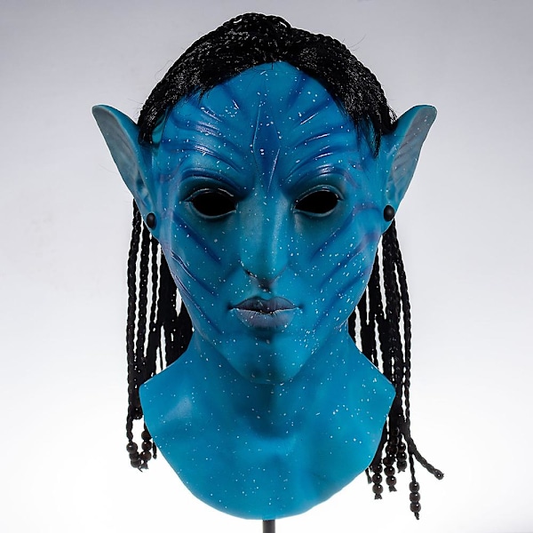 Avatar 2 Mask Na'vi Neytiri Cosplay The Way Of Water Latex Hjälm Unisex Vuxen Halloween Fest Kostymer Rekvisita