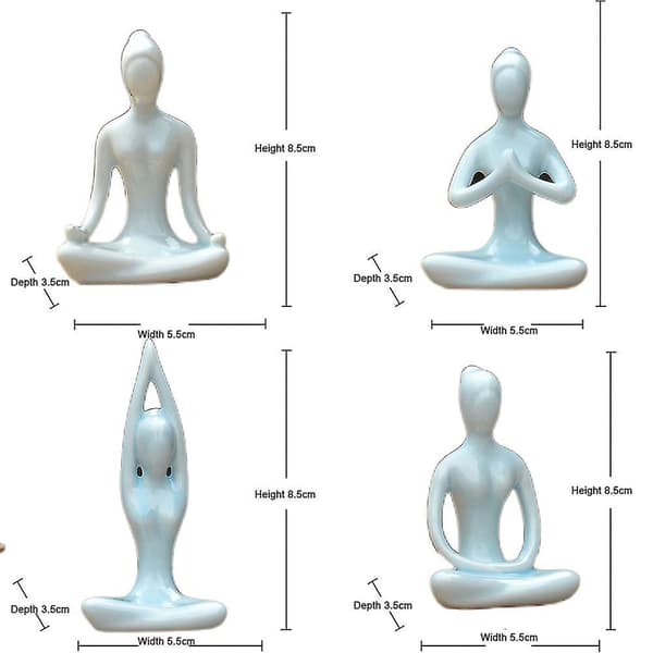 Yoga Ornament - Celadon