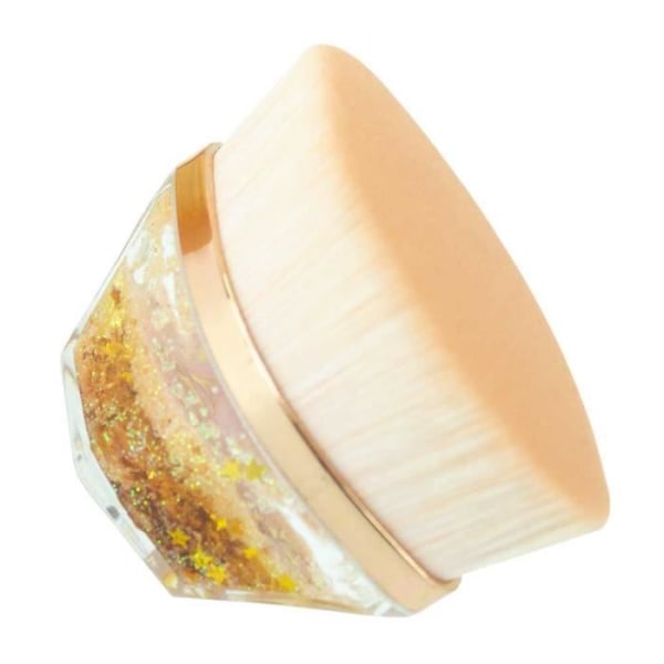 OCIODUAL Orange Kabuki Foundation-borste för blandning av flytande kräm-concealer Ansiktsmakeup Täta syntetiska borst