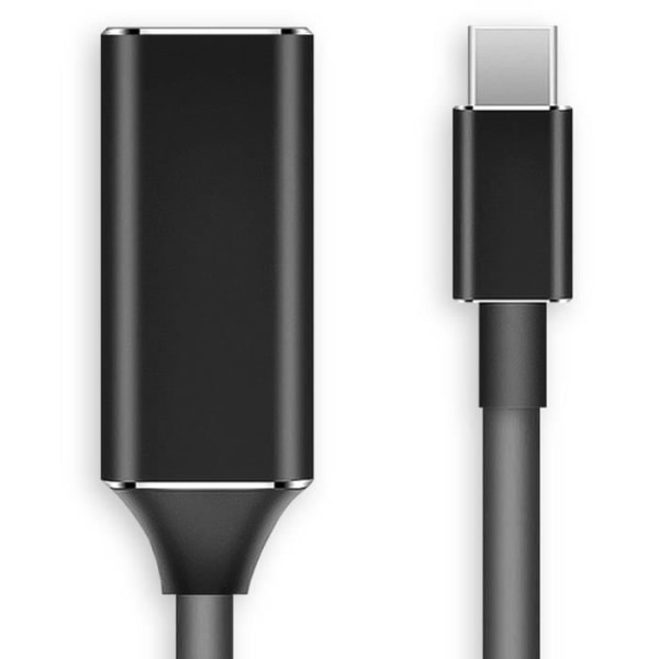 OCIODUAL USB Type C 3.1 Hane till HDTV Hona Adapter Ultra HD XHD 4K 1080p Svart för smartphones Bärbara datorer TV