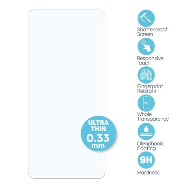 OCIODUAL Skärmskydd Kompatibel med Redmi Note 11-Redmi Note 11s 4G-Poco M4 PRO 4G Skyddsfilm 9H härdat glas