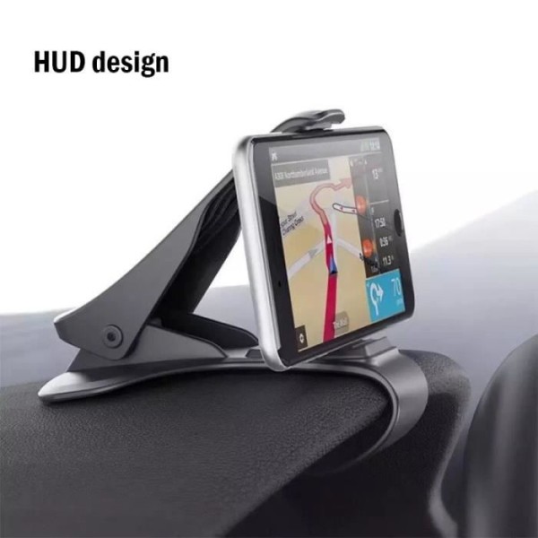 Universal biltelefonhållare Bärbar kraftfull montering Dashboard Vindruteklämma för iPhone 6 7 8 X Samsung