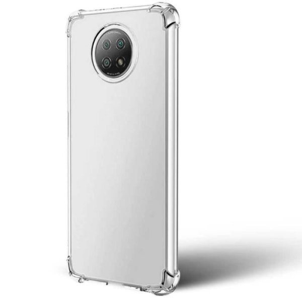 OCIODUAL Antishock Silikon TPU Gel Skyddsfodral Kompatibel med Xiaomi Redmi Note 9T