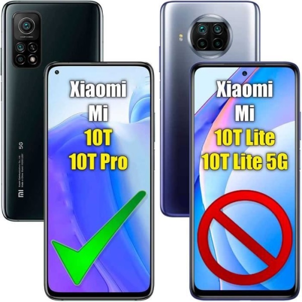 OCIODUAL Hydrogel Skärmskydd Kompatibel med Xiaomi Mi 10T-PRO Skydd Anti-Fingeravtryck repor Bubbelfritt skydd