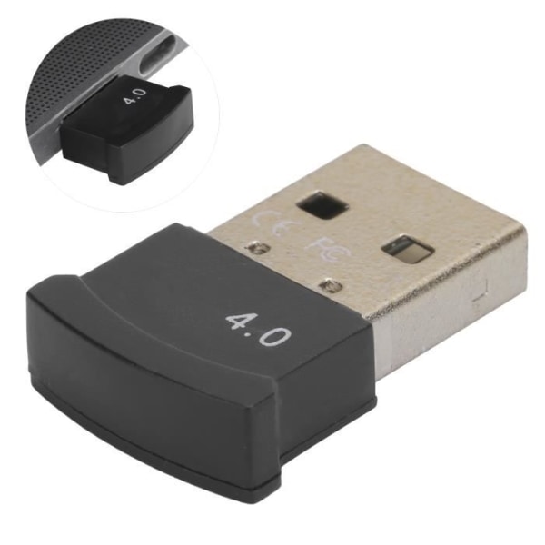 USB Bluetooth 4.0 EDR Adapter Mini USB Stick Trådlös dongel för PDA Headset Laptop Tvåvägsöverföring HB052