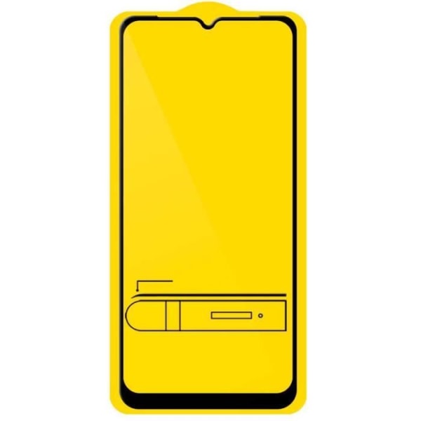 OCIODUAL Skärmskydd för Xiaomi Mi 10 Lite 5G Premium Härdat Glas 9H 9D 0,3 mm Anti-Shock Film Scratch Framkant Svart