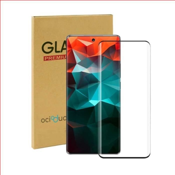 OcioDual Premium 2.5D 9H Tempered Edge Glue Curved Glass Screen Protector för Nova 10 Pro