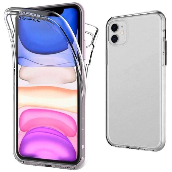 OCIODUAL 360 Degree Front and Back Protective TPU Case 6,1 tum Kompatibel med Iphone11
