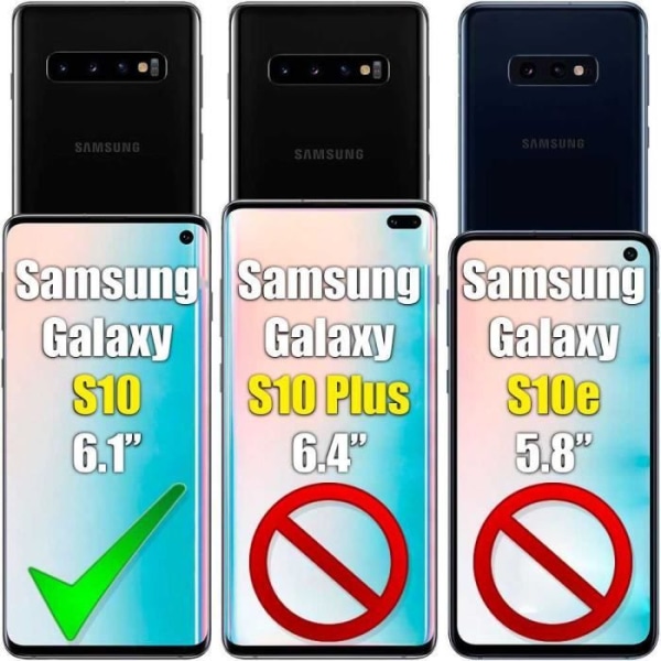 OCIODUAL Hydrogel Skärmskydd Kompatibel med Samsung Galaxy S10 Skydd Anti-fingeravtryck repor Full täckning
