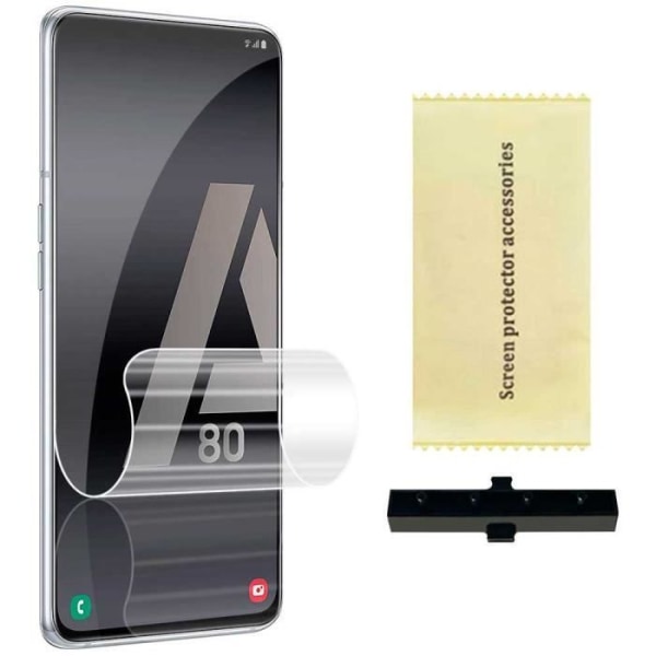 OCIODUAL Hydrogel Skärmskydd Kompatibel med Samsung Galaxy A80 Skydd Anti-fingeravtryck repor Full täckning