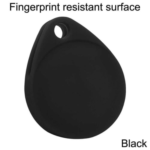 OCIODUAL Skyddsfodral Antichock mjuk silikon karbinhake kompatibel med Airtag Black