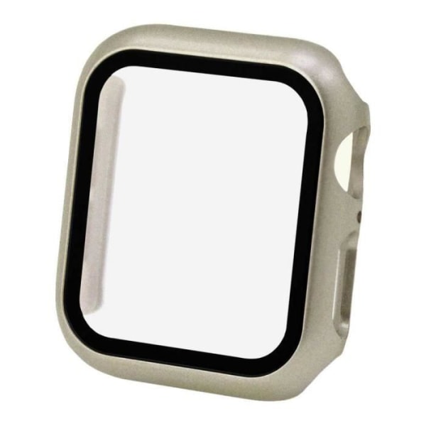 Vitguld härdat glas skyddsfodral för Aple Watch 4-5-6-SE (40 mm) från OCIODUAL