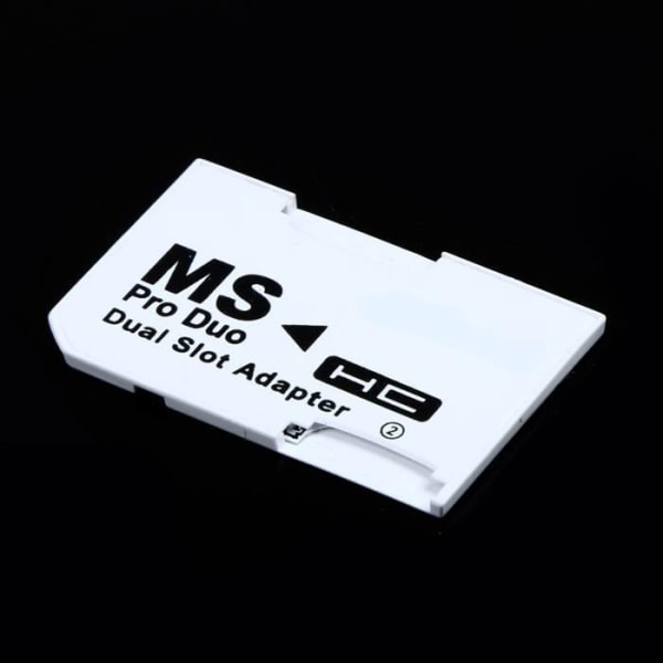 Super High Dual Read-Write, 2 Micro Slots för SD SDHC TF till Memory Stick MS Card Pro Duo, Adapter [0CB7424]