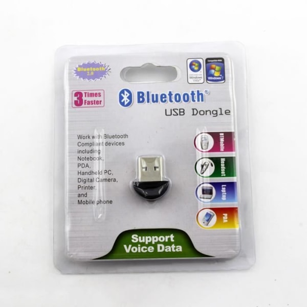 USB-nyckeladapter Bluetooth 2.0-nyckeladapterdongel