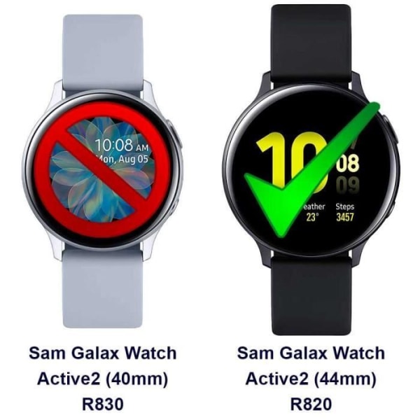 Genomskinligt TPU-skydd för Samsung Galaxy Watch Active 2 (44mm) - OciDual Transparent