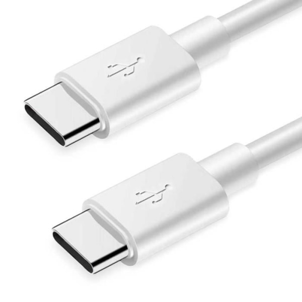OCIODUAL USB Typ C-kabel Vit 2m 4.2A 120BA Laddare Snabbladdning och datasladd för telefoner Smartphones Surfplattor