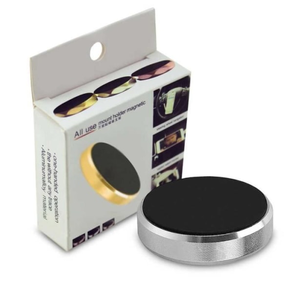 OCIODUAL Magnetisk Hållare för Smartphone Bas med Magnet för Bil Platta Ytor Ø33 mm Silver
