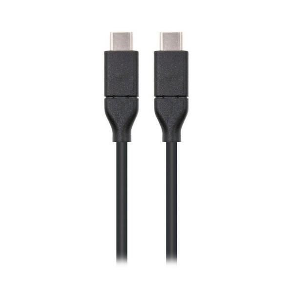 USB-C 3.1-kabel NANOCABLE 10.01.4101 Svart (1 M) - - - NANOCABLE