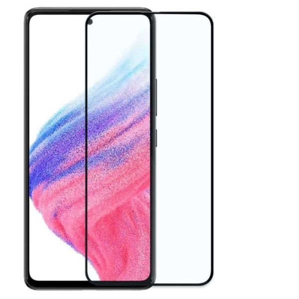 Ociodual härdat skärmskydd med svart rund kant för SAMSUNG Galaxy A53 5G-A52S 5G-A52 5G-A33 5G härdat glas