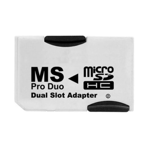 Mgs33 Memory Stick Pro dubbeladapter för Micro SDHC-minneskort