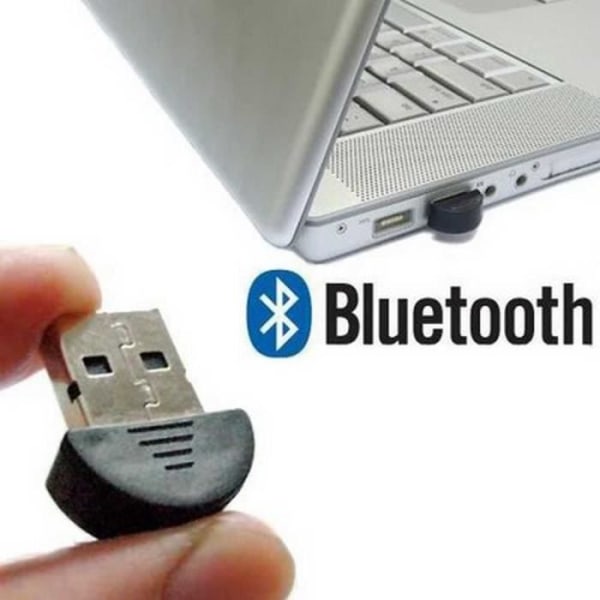 Cle Bluetooth Adapter V2.0 BT Trådlös USB Dongel 10m för PC Windows 10 8 7 Vista XP Trådlös Mini Adapter för