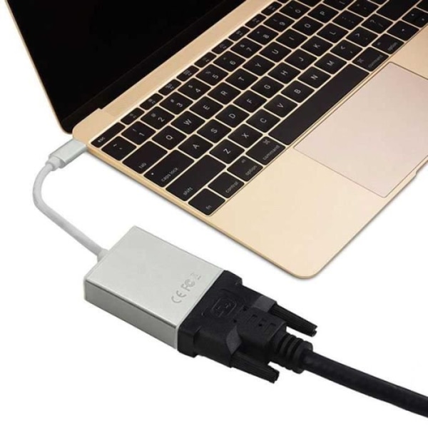 OCIODUAL USB-C 3.1 Typ C till DVI Digital Video Adapter Converter Kabel 4K för PC Laptop Silver