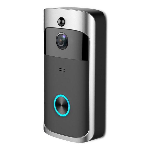 Dörrklocka - Smart hem Wifi och kamera Svart