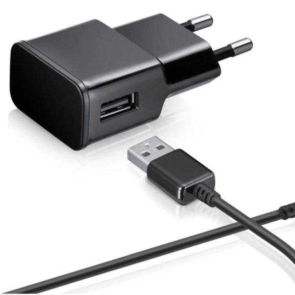 Snabbladdare för Samsung USB Typ-C inkl. kabel Svart