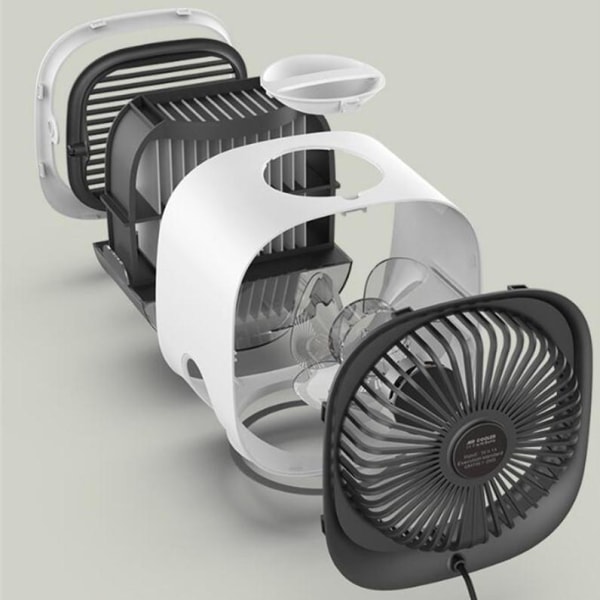 Luftkylare - Air Cooler - Vit Vit