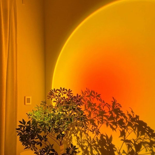 Solnedgång Projektor - Sunset Svart