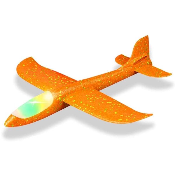 Gliders Kastflygplan LED - Orange Orange