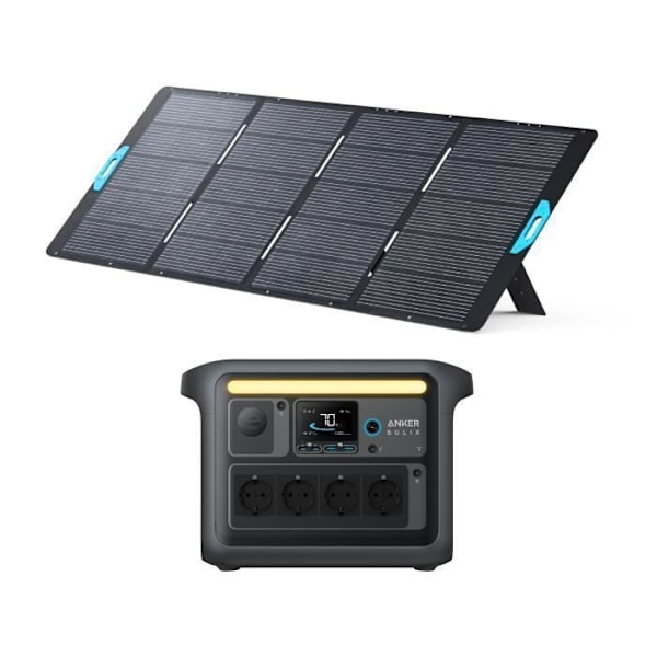 KIT Elektrisk station Anker SOLIX C1000X med PS400