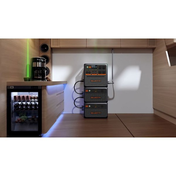KIT Sähkökeskus BLUETTI AC240P B210P:llä, 3993Wh, IP65