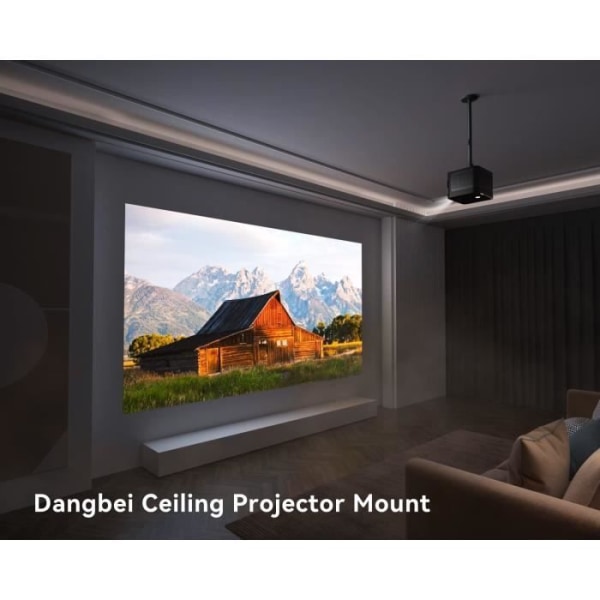 Dangbei projektor takfäste - justerbar höjd 3,9 till 15,7 tum - 1/4" skruv, kompatibel med Mars Pro och Atom