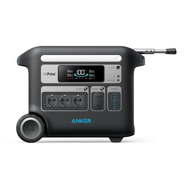 Anker SOLIX F2000 (Anker PowerHouse 767) bärbar kraftstation - 2 048 Wh | 2400W