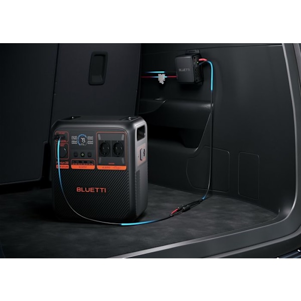 BLUETTI Premium 200 V2(AC270P) Elstation, Batteri 2073.6Wh, 4 *AC 2700W
