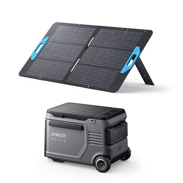 KIT Kannettava jäähdytin Anker Solix EverFrost2 23L 100W aurinkopaneelilla