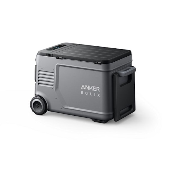 Kannettava jääkaappi - Anker - Solix EverFrost2 - 40L - Pitkäkestoinen jäähdytys - Aurinkosähkölataus grå